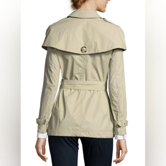 Burberry Cherrymore Heritage cotton tan trench coat size 4 - Picture 2 of 16